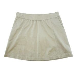 IBEX Trooper Organic Cotton & Hemp Mini Skirt •‎ 4 • khaki beige Gorpcore casual